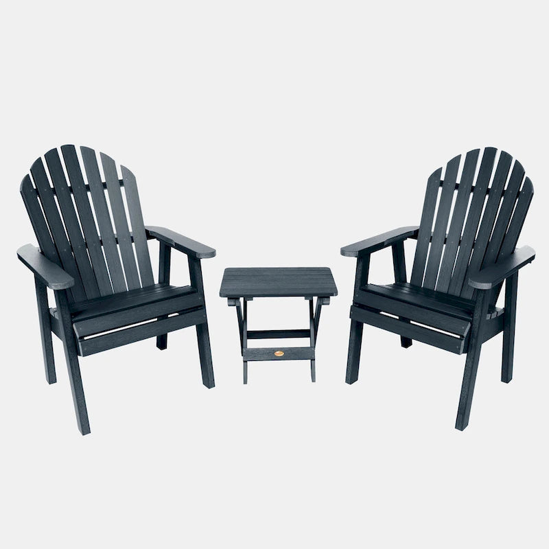 HIGHWOOD Yorkville 2 Chaises longues avec 1 table d'appoint pliante