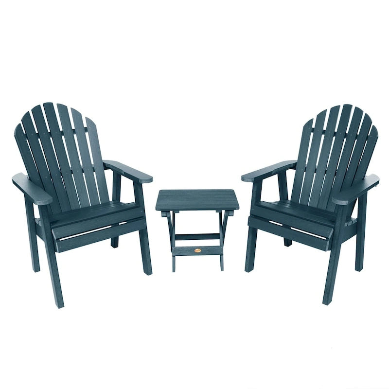 HIGHWOOD Yorkville 2 Chaises longues avec 1 table d'appoint pliante