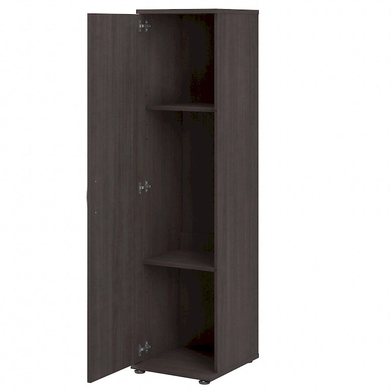Ensemble de rangement modulaire 3 pièces de 44 W avec étagères et armoires, organisateur de bureau moderne