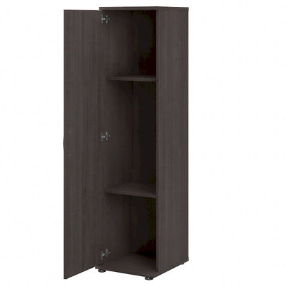 Ensemble de rangement modulaire 3 pièces de 44 W avec étagères et armoires, organisateur de bureau moderne