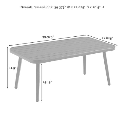 Ensemble de conversation extérieur 4 pièces en osier Haven – 85P x 143L x 29,75H