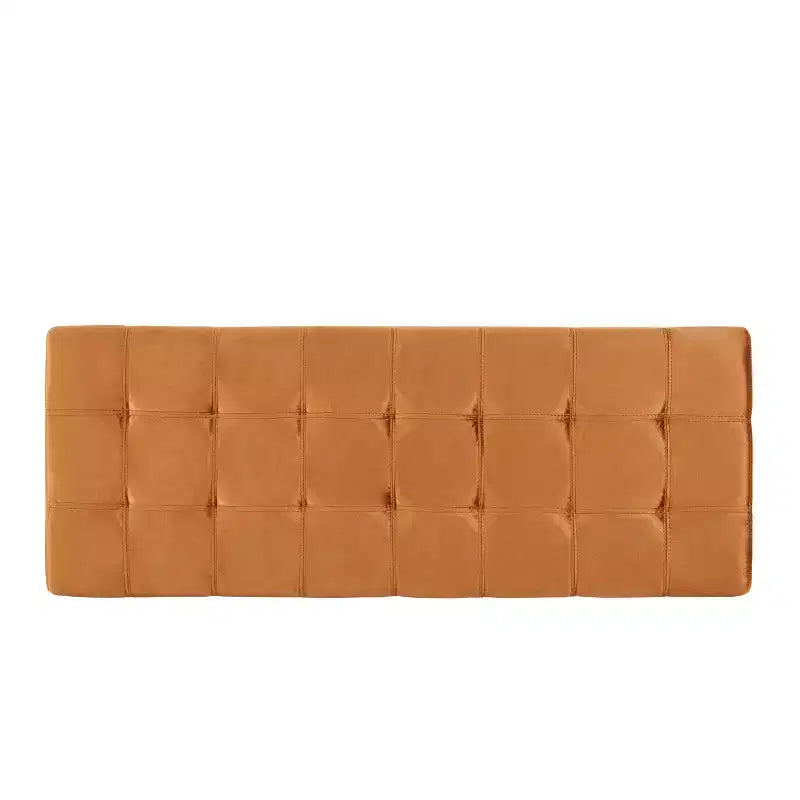 Christopher Knight Home Pouf de rangement capitonné Wendover en pin avec pieds en bouleau