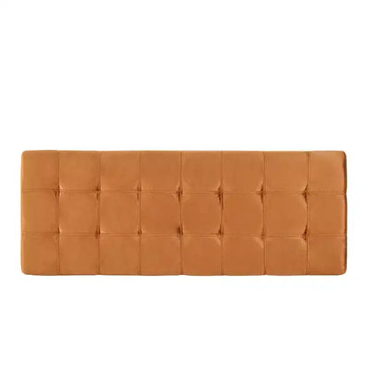 Christopher Knight Home Pouf de rangement capitonné Wendover en pin avec pieds en bouleau