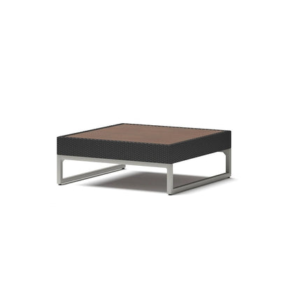 Ensemble de conversation Milo Espresso 5 pièces avec fauteuils de club de patio extérieurs Sunbrella
