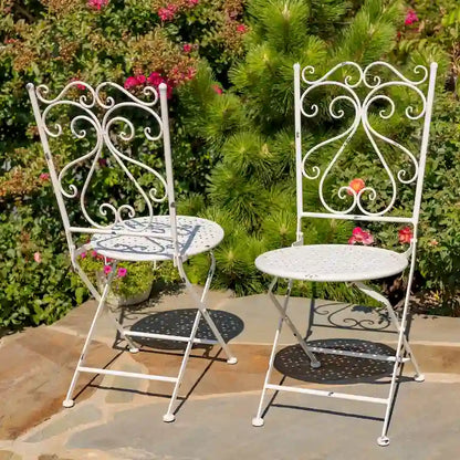Ensemble de salle à manger 5 pièces en métal Solebury - 51,18 L x 33,07 l x 29,92 H