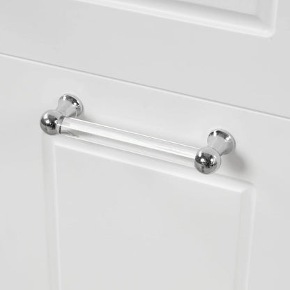 Meuble-lavabo de salle de bain avec deux tiroirs et porte