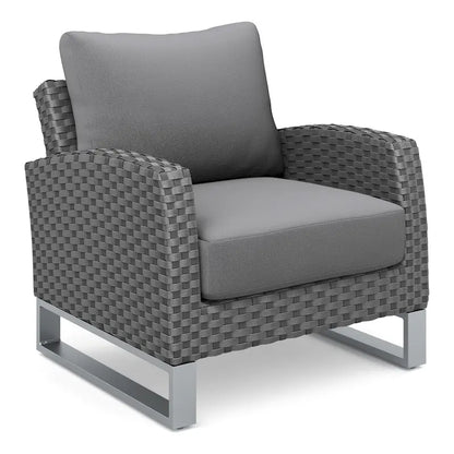 Nouvel ensemble de canapé de patio 4 pièces New Classic Furniture Fiji avec base traîneau