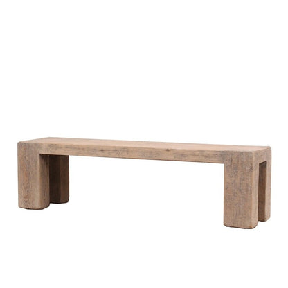 Banc Ravello 65 de long, bois naturel vieilli - N/A
