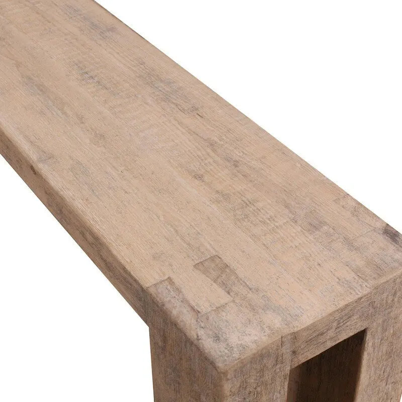 Banc Ravello 65 de long, bois naturel vieilli - N/A
