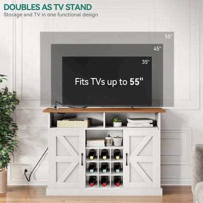 Moasis 52 Buffet Cabinet Meuble de bar à café de ferme