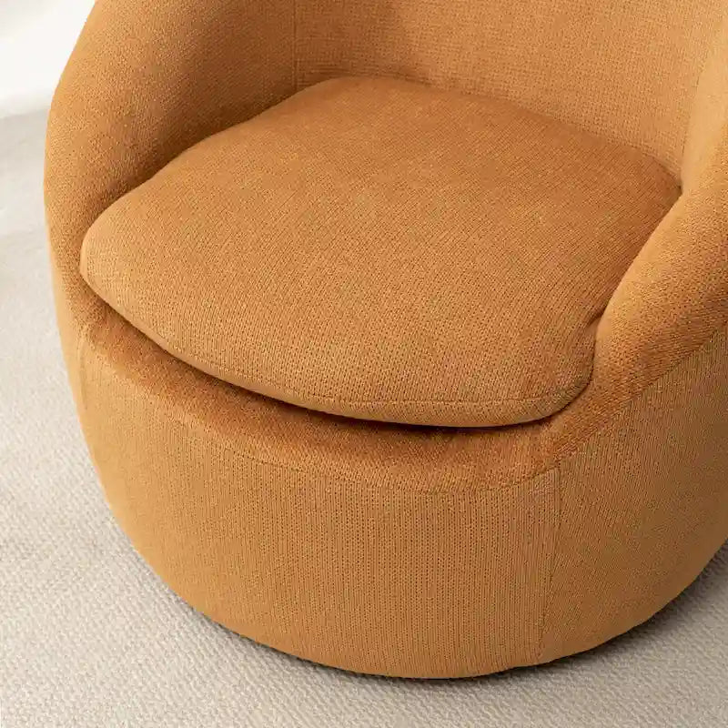 Fauteuil pivotant - Rotation à 360° - Tissu bouclette