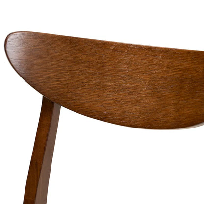 Lot de 4 chaises de salle à manger modernes de style transitionnel Parlin Mid-Century