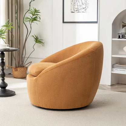 Fauteuil pivotant - Rotation à 360° - Tissu bouclette