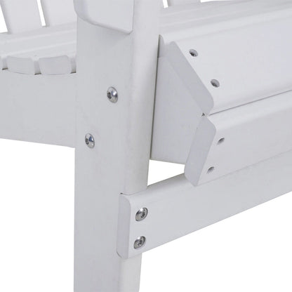 Chaise Adirondack pliante d'extérieur avec porte-gobelet