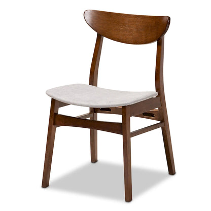 Lot de 4 chaises de salle à manger modernes de style transitionnel Parlin Mid-Century