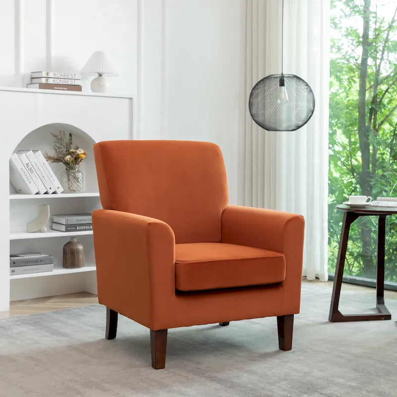 Fauteuil d'appoint de salon contemporain