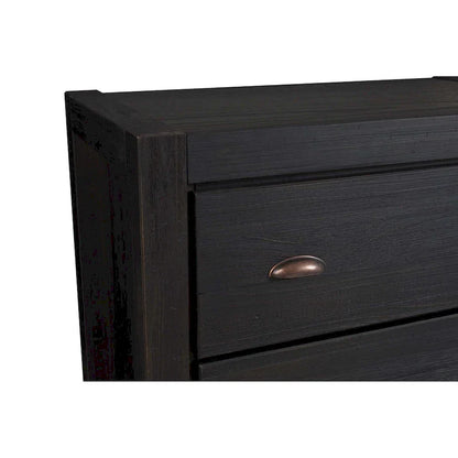 Commode 5 tiroirs en bois massif Montauk Grain Wood Furniture
