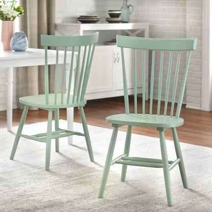 Chaises de salle à manger à barreaux en bois massif Venice Simple Living (Lot de 2)